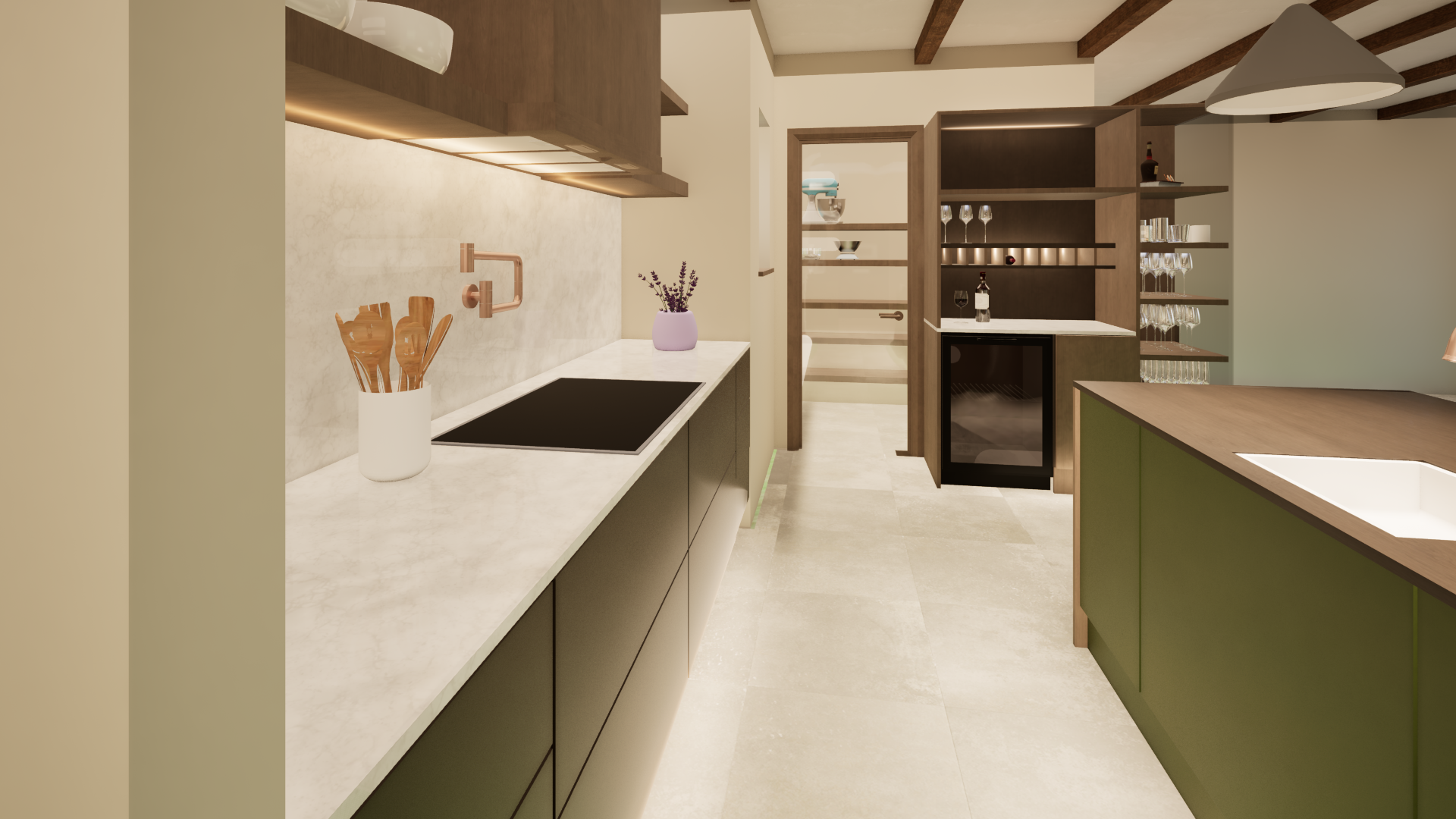 Kitchen Design View 1